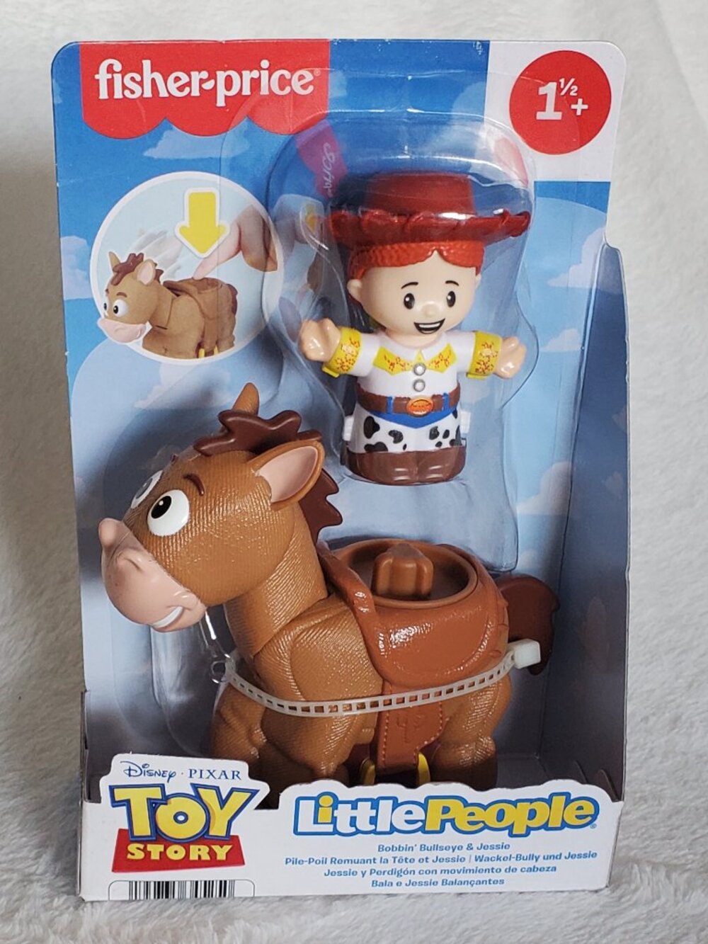 Toy Story Bobbin’ Bullseye & Jessie Little People Brand New - ready for gifting!